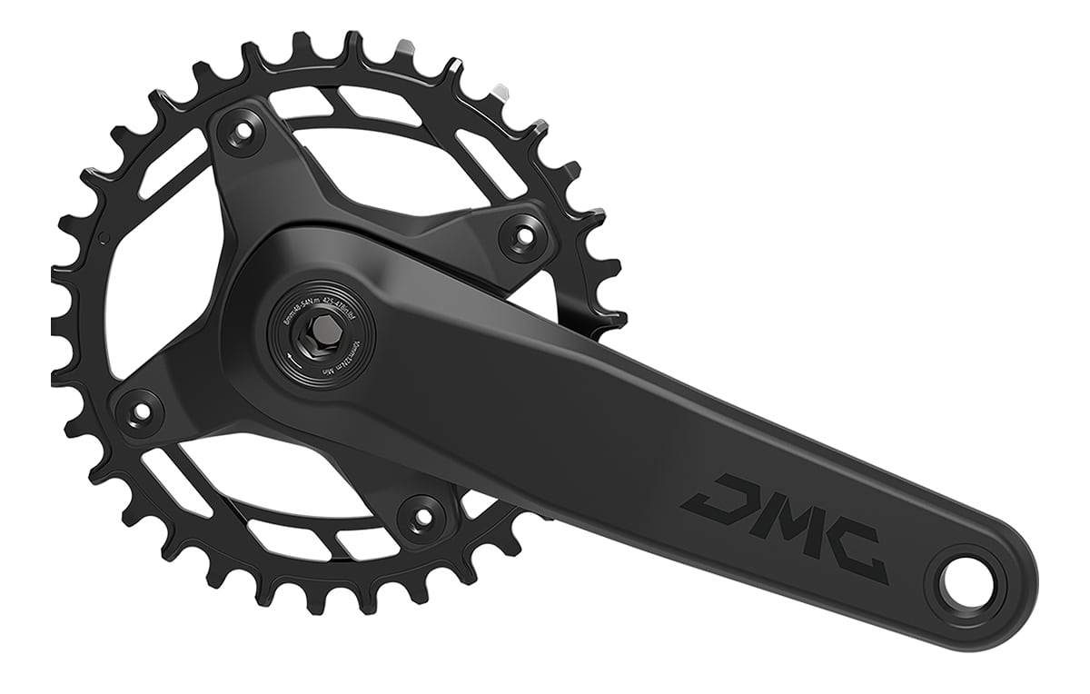 Комплект шатунов PROWHEEL DMG-FD04S, (11S / 10S / 9S) 175mm, 34T black фото 