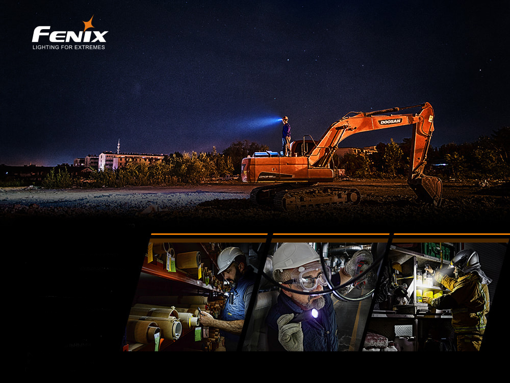 Фонарь ручной Fenix WF30RE, взрывобезопасный фото 3