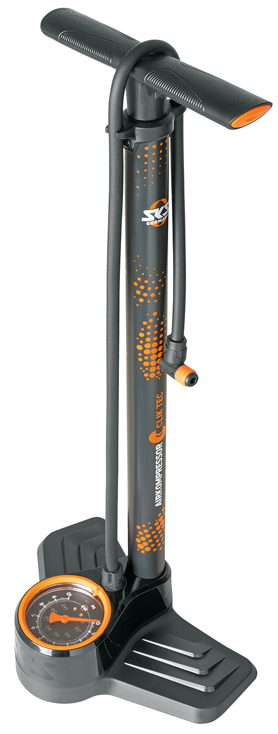 Насос підлоговий SKS AIRKOMPRESSOR CLIK TEC 10.0, 144psi, Black фото 