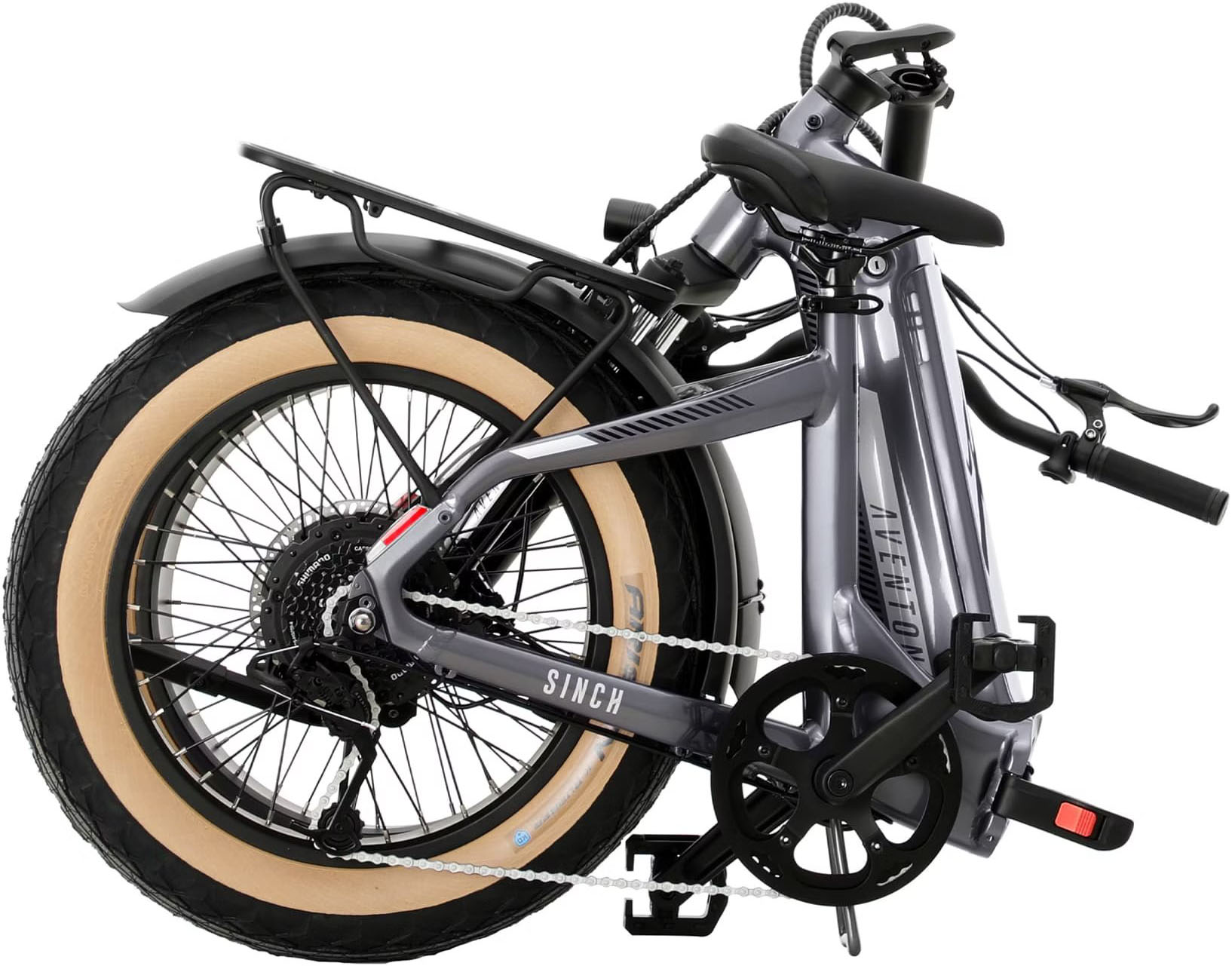Электровелосипед 20" Aventon Sinch.2 500 Qicksilver A4 фото 5