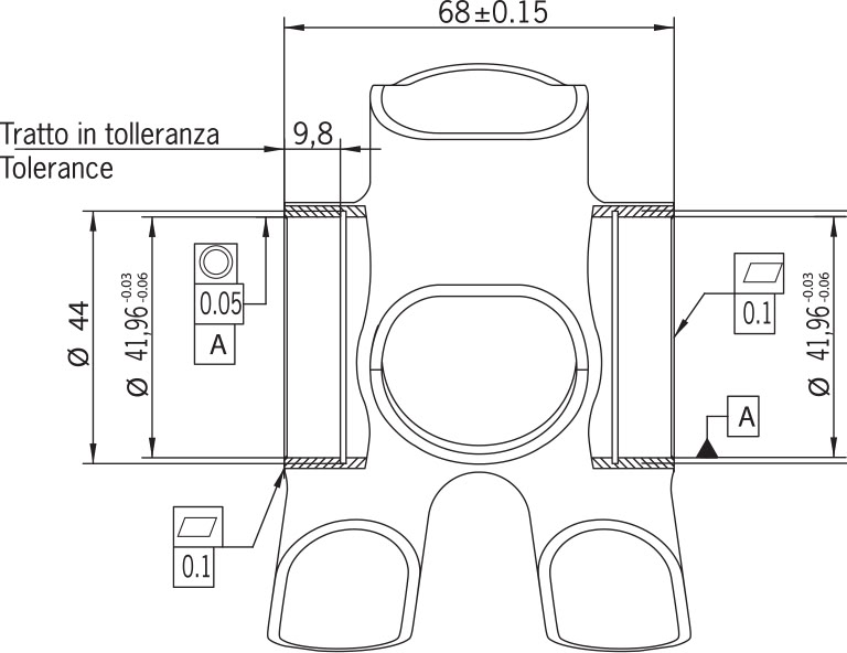 Каретка Miche EVO MAX, 68x42, Press Fit фото 2