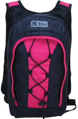 Рюкзак E-Bike K14176, черно-розовый фото 1