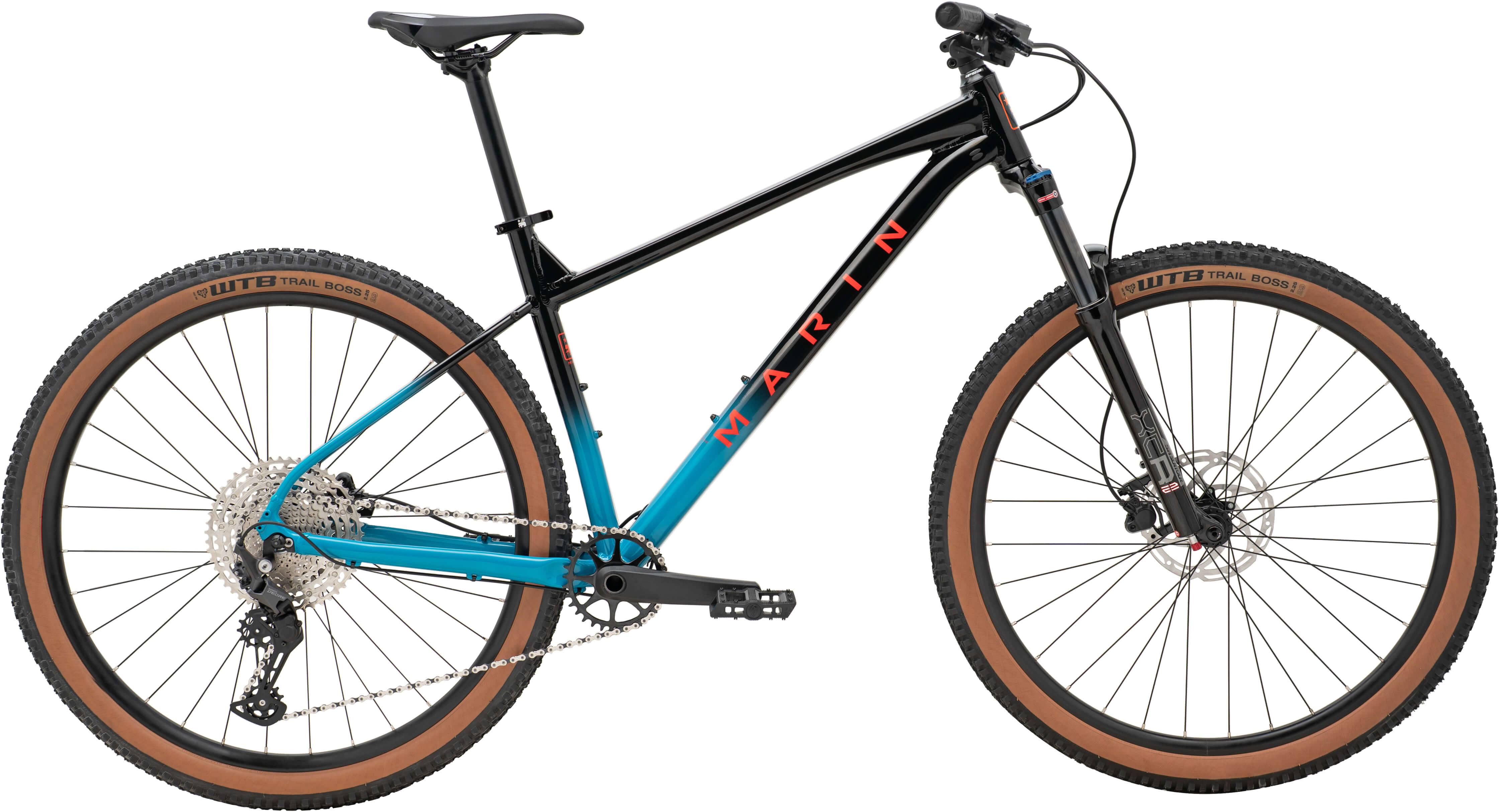 Велосипед 27,5" Marin BOBCAT TRAIL 5 рама - M BLUE/BLACK A5 фото 