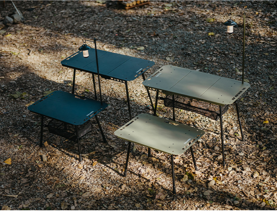 Стіл складаний Naturehike CNK2450JJ025, 80х4036/54 см, чорний фото 9