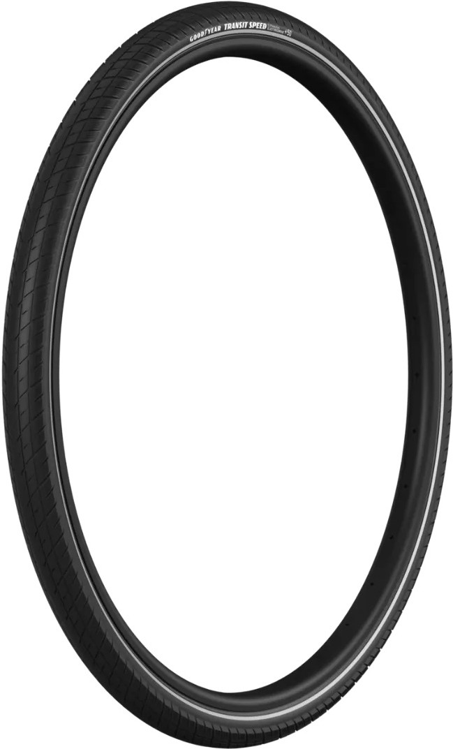 Покришка 700x30 (30-622) GoodYear Transit Speed ​​S1: Protection, Wire, Black + reflective strips, 60tpi фото 2