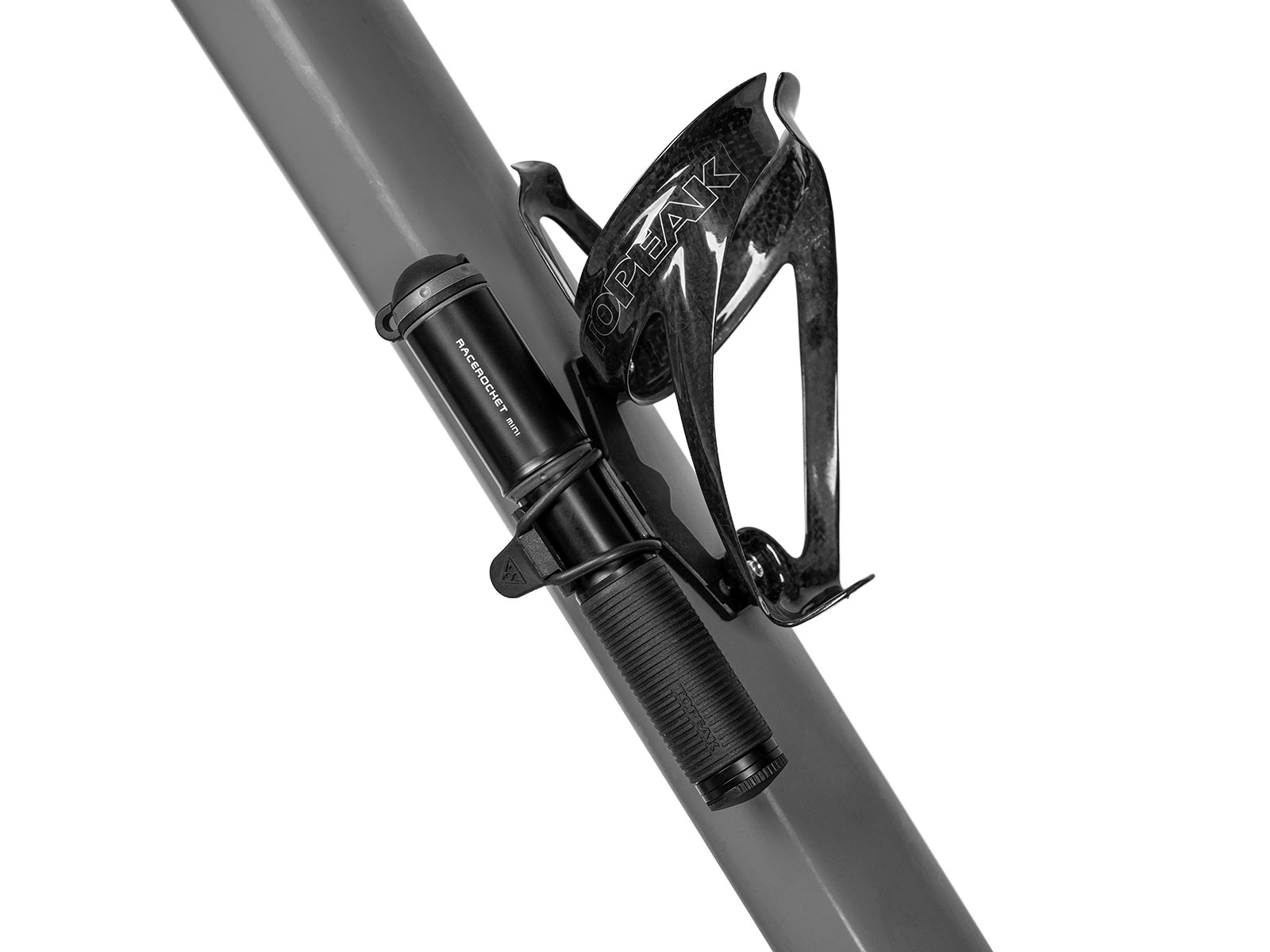 Мінінасос Topeak RACEROCKET MINI, 120psi, чорний фото 2