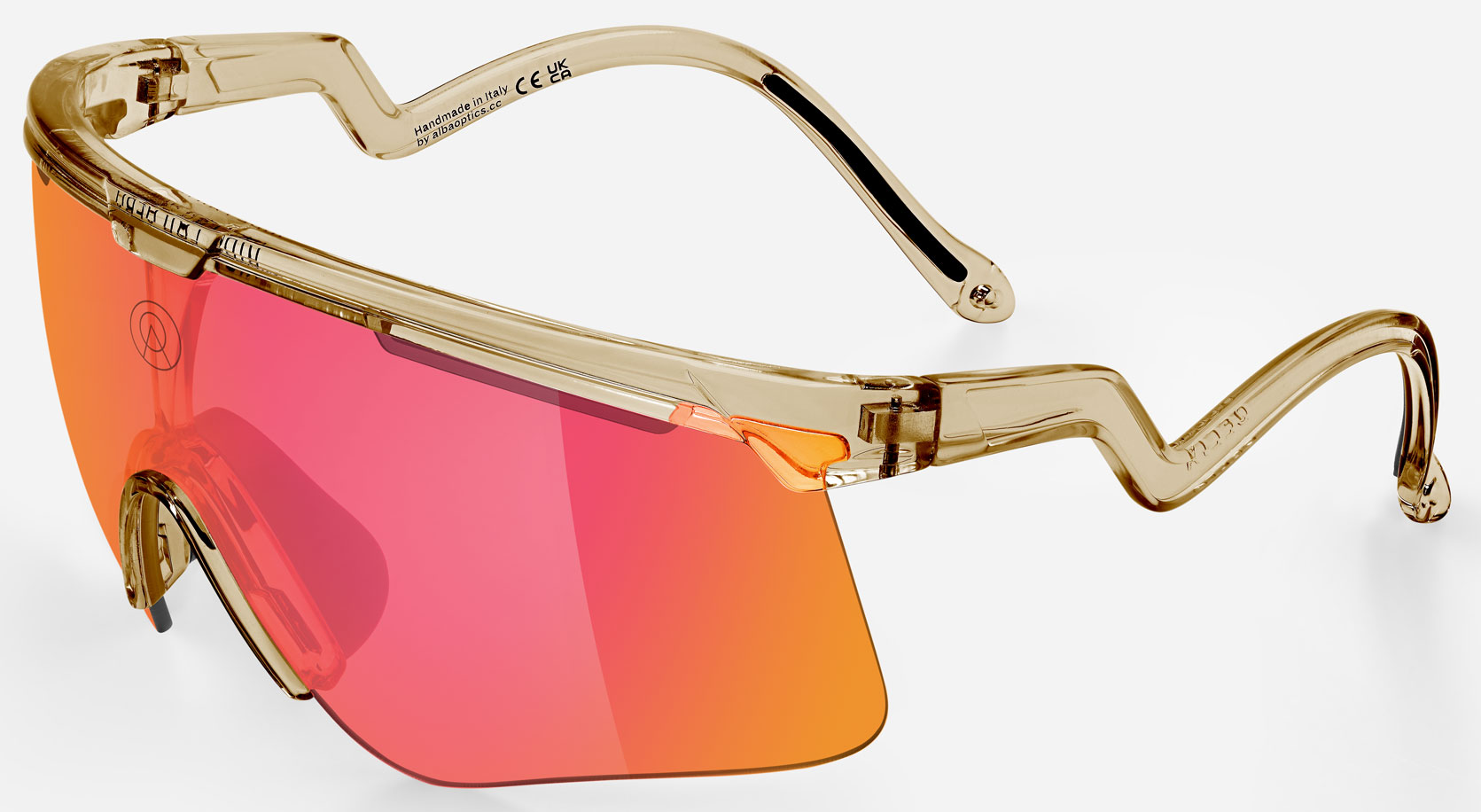 Окуляри Albaoptics DELTA Smoke Glossy VZUM F-Lens Fire фотохромні фото 2