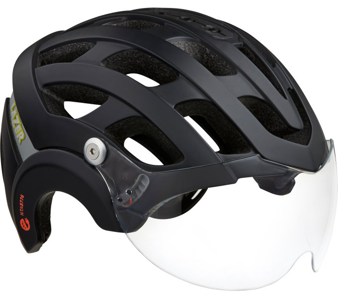 Шлем LAZER Anverz, черный +LED, размер М фото 