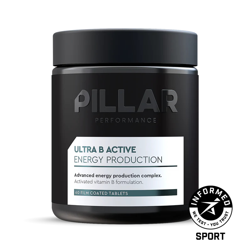 Витамины PILLAR Performance Ultra B Active 60 таблеток фото 