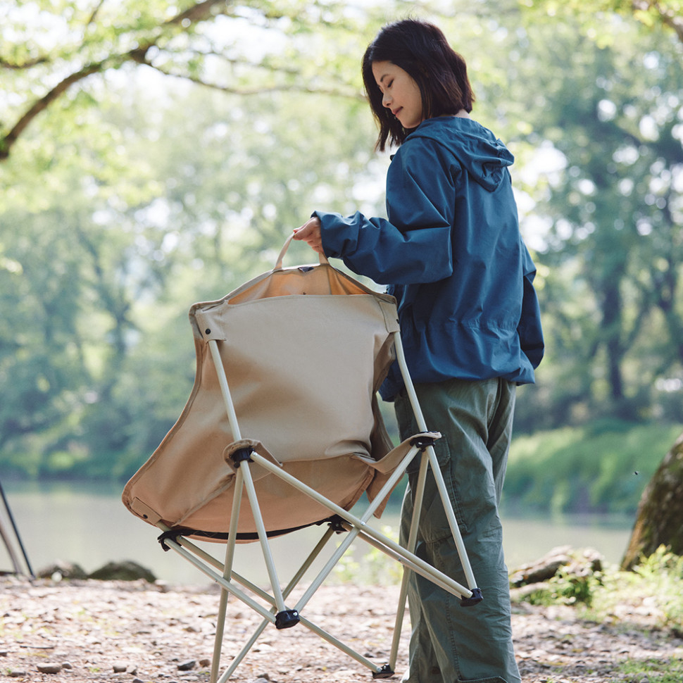 Стул складной Naturehike Stellaluna T01 CNH23JU13002, размер S, бежевый фото 9