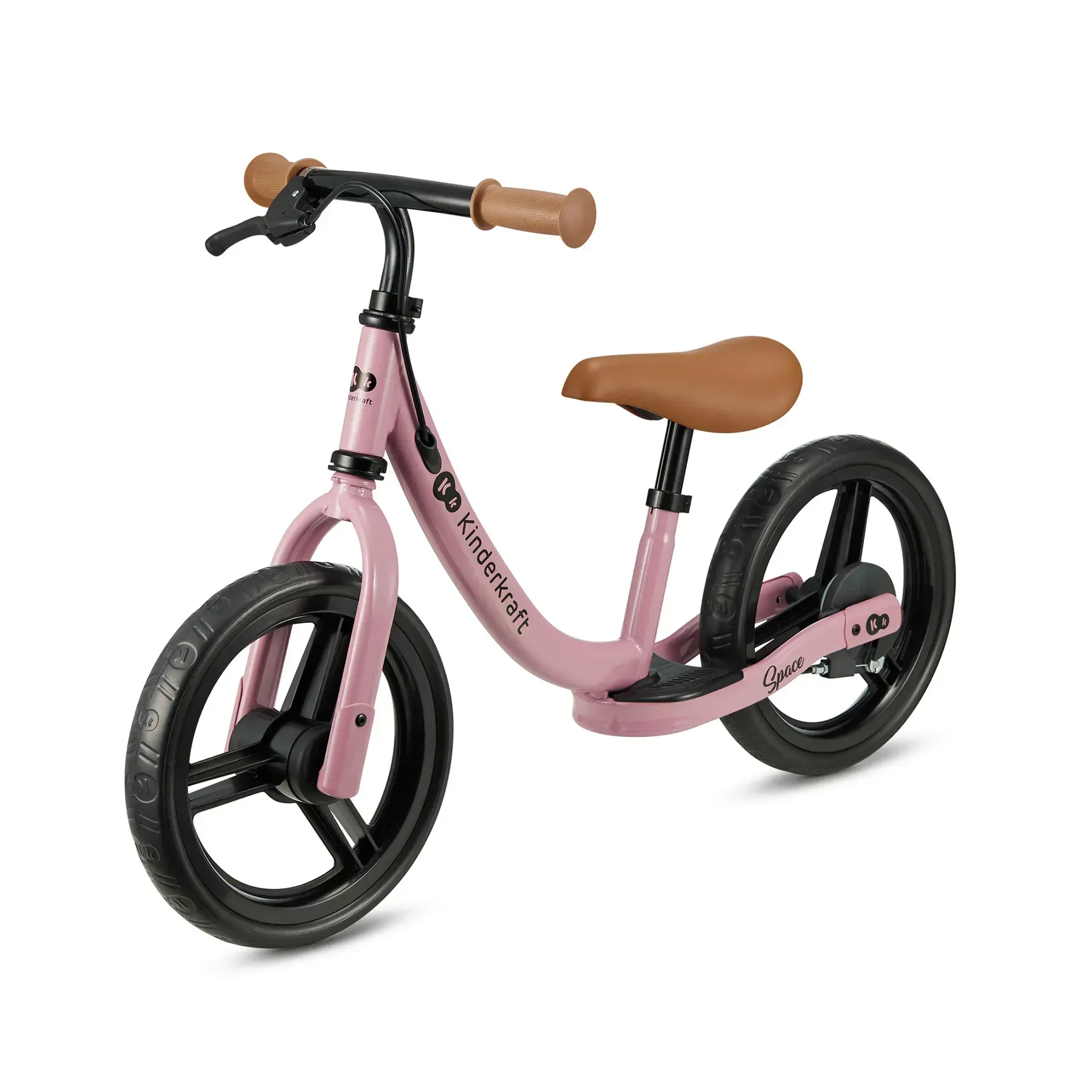 Беговел 12" Kinderkraft Space Dark Pink фото 