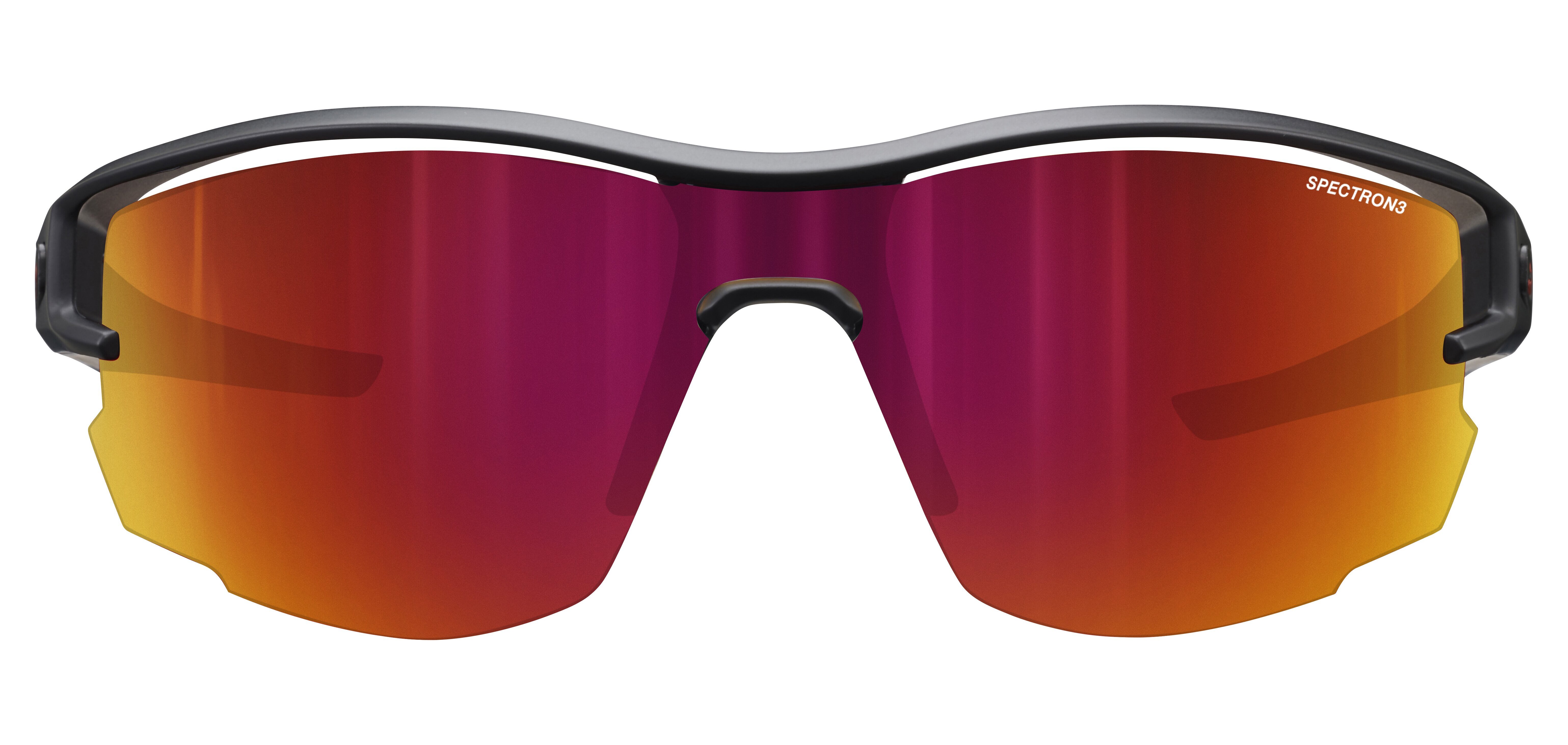 Окуляри Julbo AERO SPECTRON 3, чорно-червоні, червона лінза фото 2