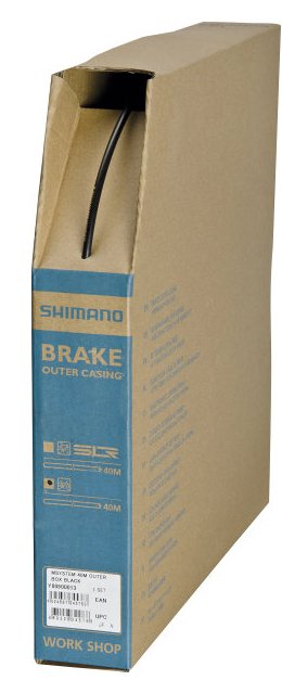 Рубашка для тормоза 40м Shimano M-SYSTEM, черная фото 
