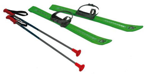 Лижі PLAST KON BABY SKI зелен. 70см фото 