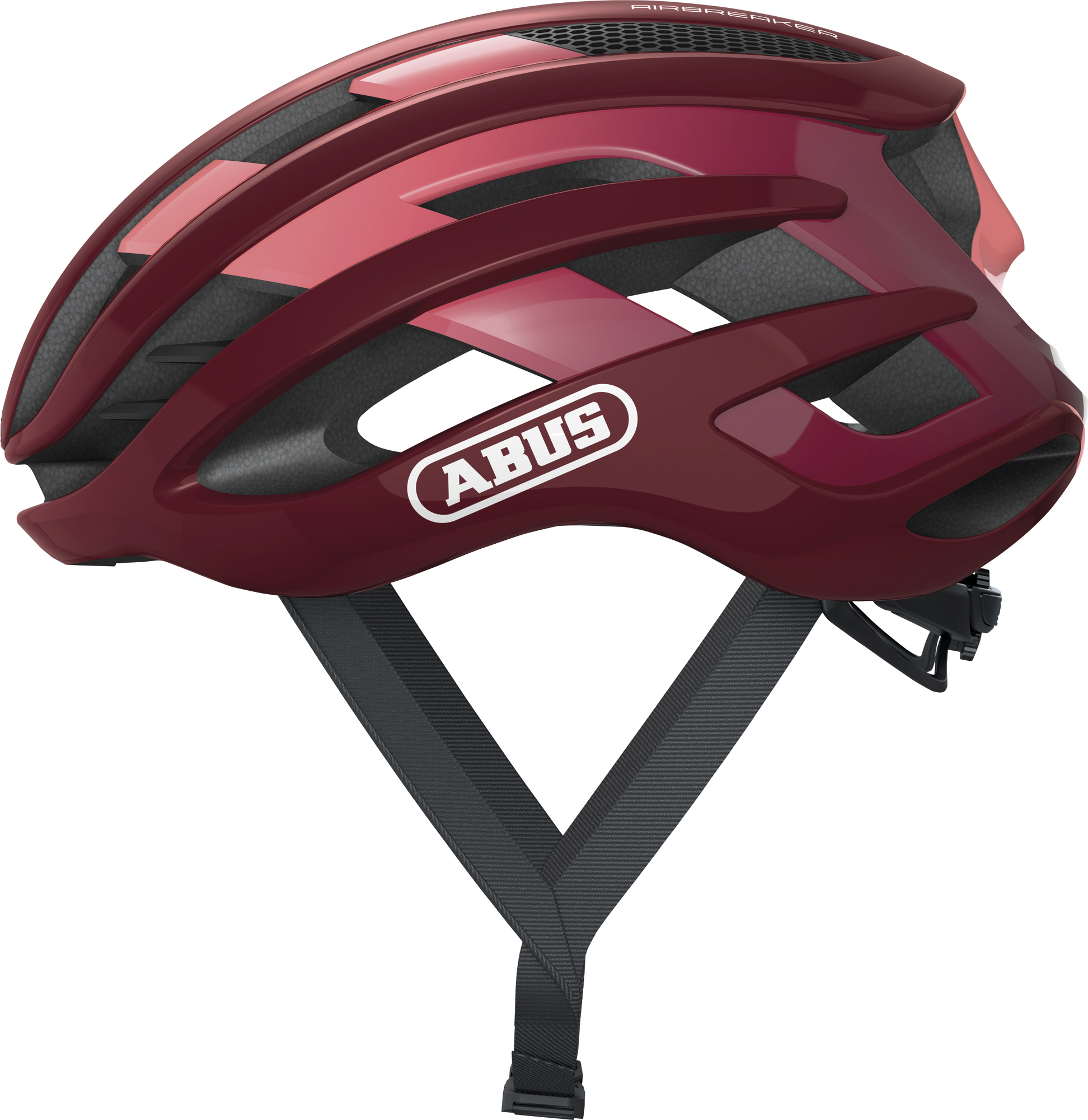 Шлем ABUS AIRBREAKER, размер L (59-61 см), Bordeaux Red, бордовый фото 1
