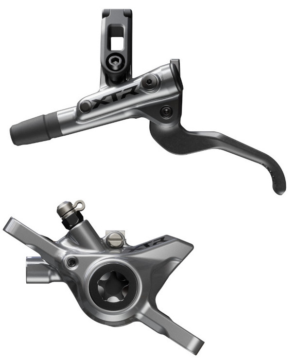 Гальмо дискове гідравлічне Shimano M9200 XTR, ліва ручка, каліпер, J-kit гідролінія 1000 мм, переднє фото 
