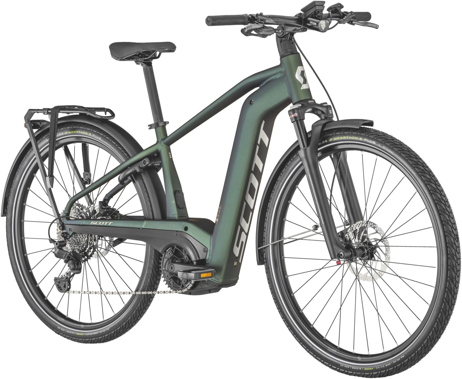 Eлектровелосипед 28" Scott SUB eRIDE EVO Men рама - L Green A2 фото 2