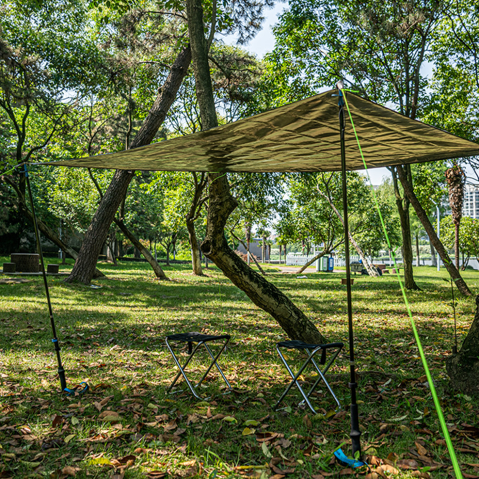 Коврик многофункциональный Naturehike NH20FCD03, алюминиевая пленка, 230х260 см фото 6