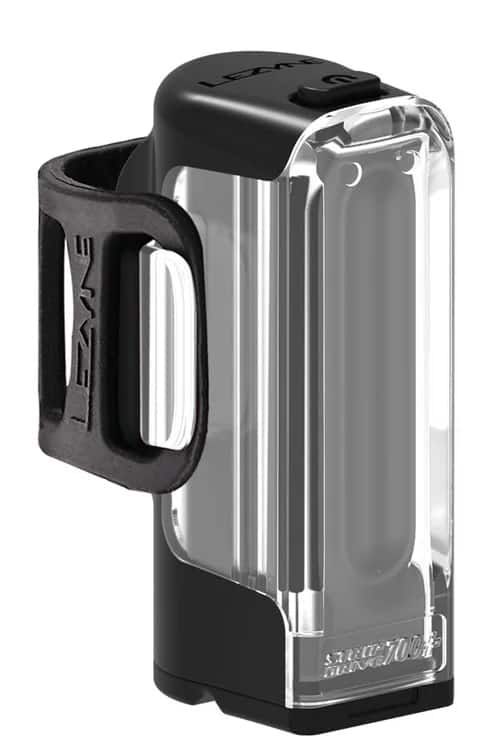 Мигалка передня Lezyne STRIP DRIVE+, 700 люмен, 7 режимів, чорна матова фото 