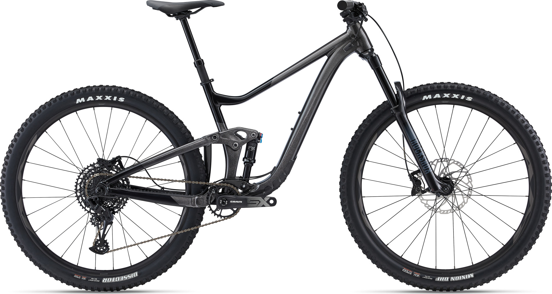 Велосипед 29" Giant TRANCE X 29 2 рама - L Metallic Black A2 фото 
