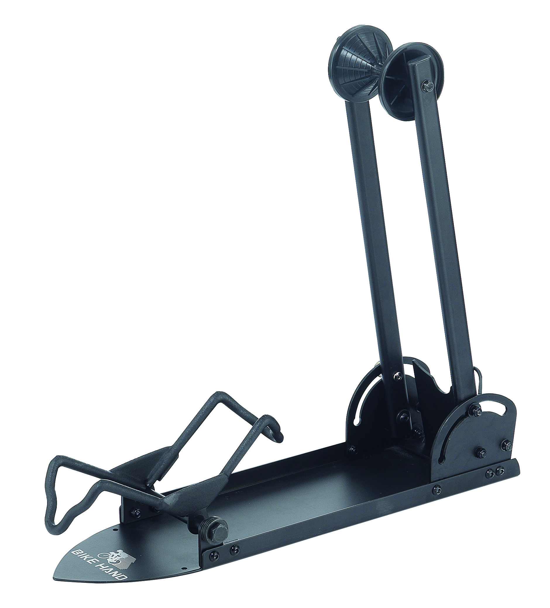 Стійка Bike Hand YC-96L  для велосипедів 26"- 29" з шириною покришок від  20мм(Шосе) до 2,5"(МТБ), складана, кріплення на поверхню фото 