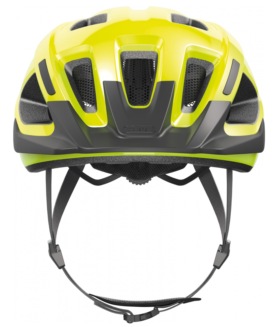 Шлем ABUS ADURO 3.0, размер S (51-55 см), Signal Yellow, желтый фото 2