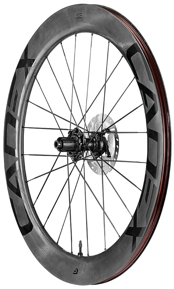 Колесо задн. 700C Cadex 65 DB 12x142mm, 24h, SRAM XDR, Tubeless, Grey/Black фото 2