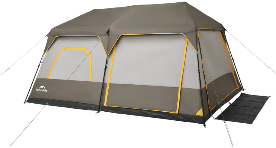 Намет восьмимісний Naturehike Cape 13.1 CNK2450WS050, сіро-коричневий фото 
