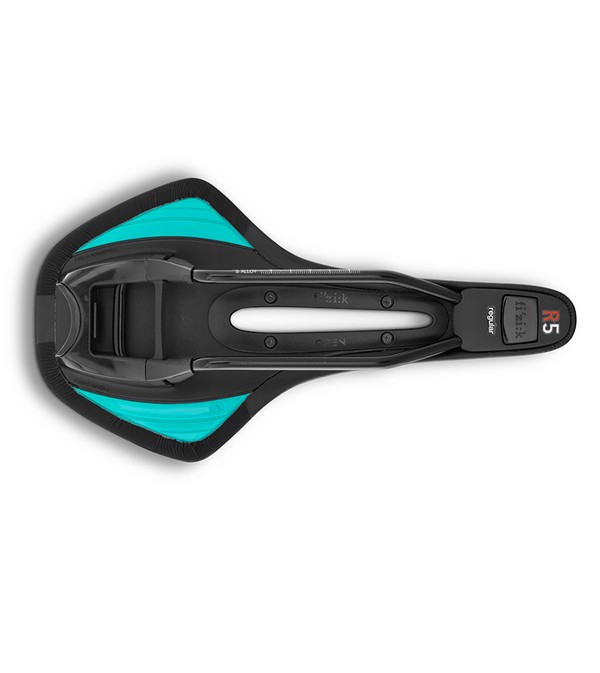 Седло Fizik LUCE R5 REGULAR (жен.), 281x145 мм, чёрное фото 2