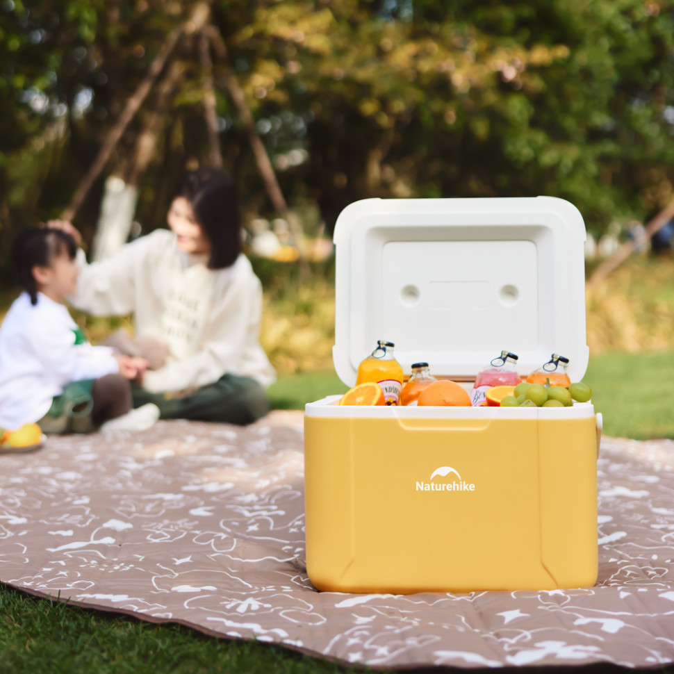 Холодильник туристический Naturehike CNK2450CF012, 18 л, желтый фото 6