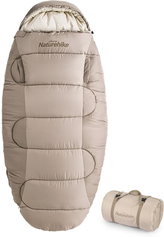 Спальный мешок Naturehike PS300 CNK2350WS026, бежевый фото 