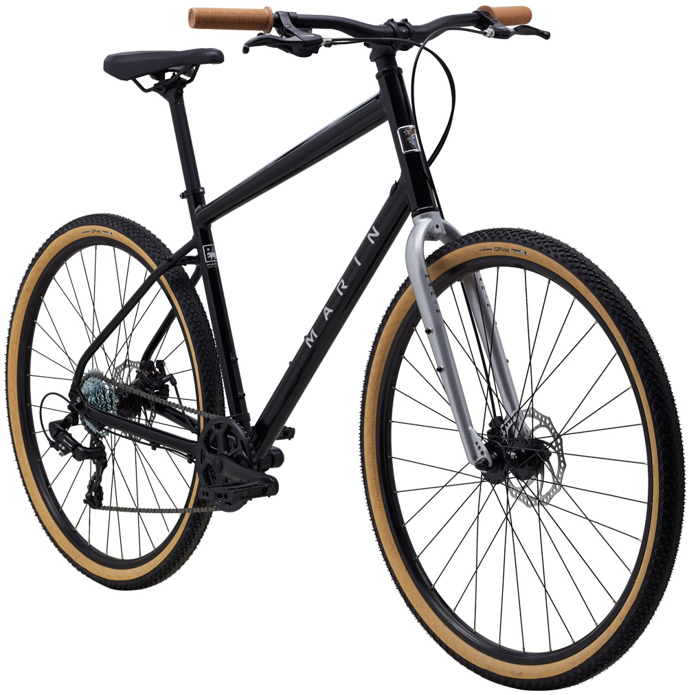 Велосипед 28" Marin KENTFIELD 1 рама - M Gloss Black/Chrome A5 фото 2