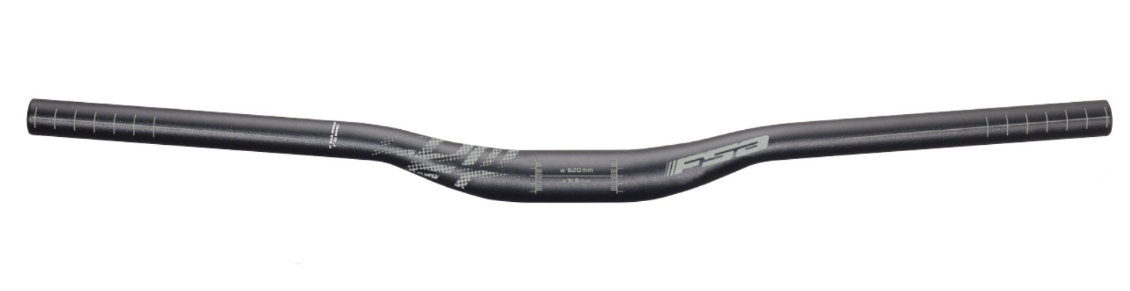Руль FSA COMET RISER 760мм, 31,8мм, подъём 15мм, черный фото 