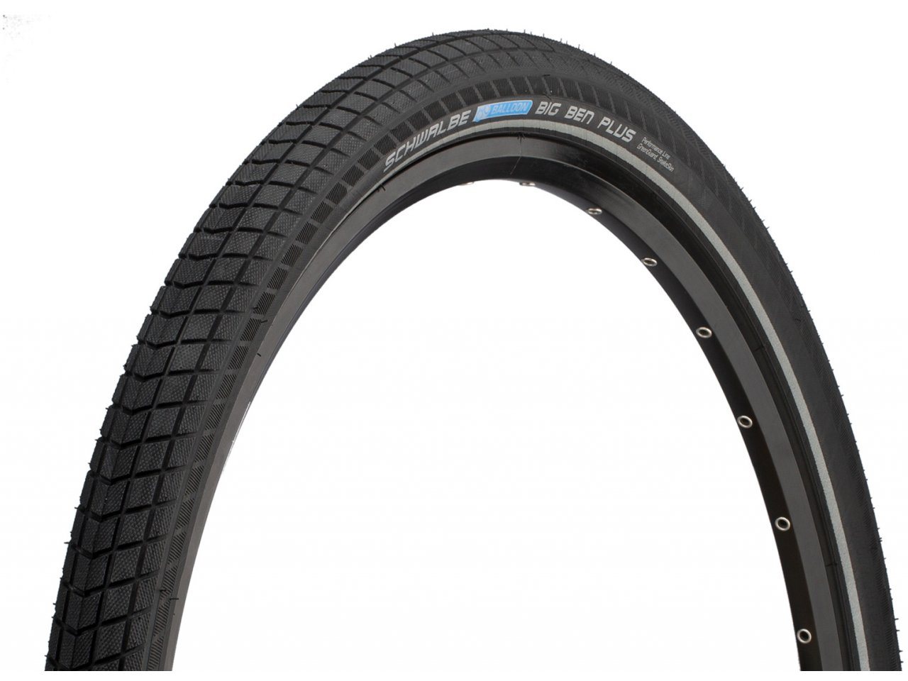 Покрышка 27.5x2.15 650B (55-584) Schwalbe BIG BEN PLUS  Perf, GreenGuard, SnakeSkin, B/B-SK+RT HS439 ADDIX 67EPI фото 