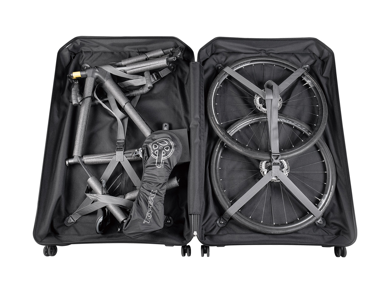 Чехол для велосипеда 28" Topeak PARGO EX, жесткий, черный фото 3