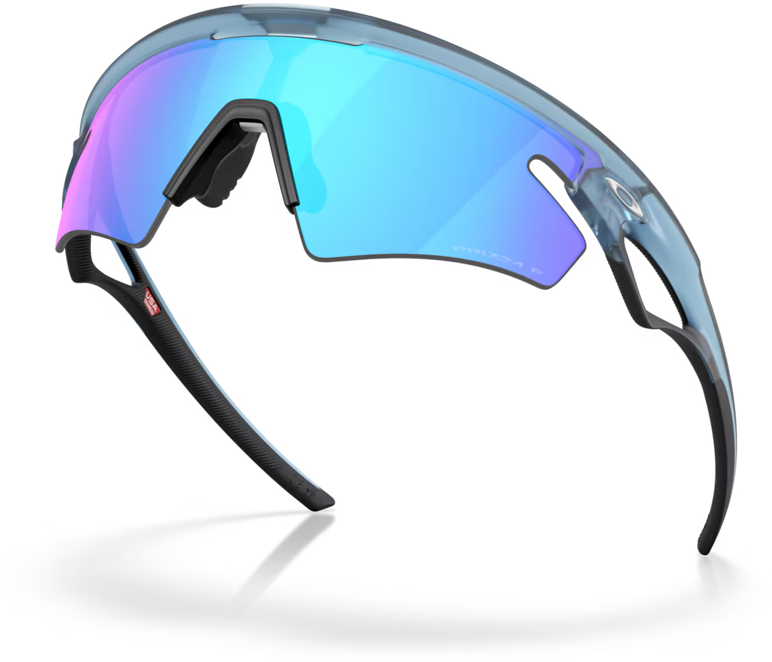 Окуляри Oakley SPHAERA SLASH Matte Transparent Stonewash / Prizm Sapphire Polarized фото 4