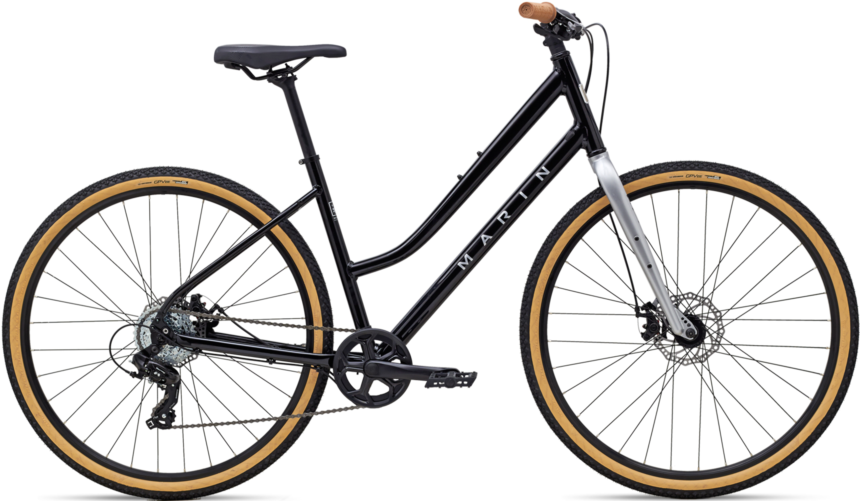 Велосипед 28" Marin KENTFIELD 1 ST рама - M Gloss Black/Chrome A5 фото 