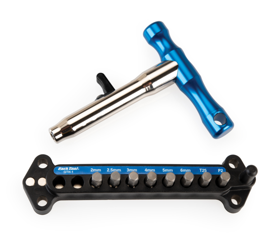 Ключ Park Tool QTH-1 с набором бит 2,5/3/4/5/6mm, Т25, PH2 фото 2
