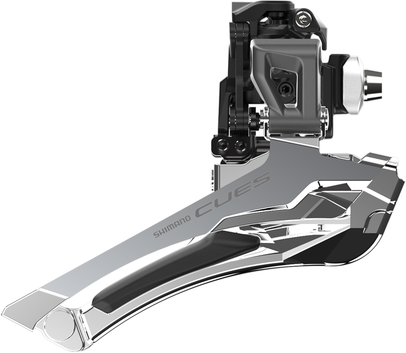 Переключатель пер. Shimano FD-U6030-F CUES, 2x9/10/11-ск., DOWN-SWING, DOWN-PULL, макс. 46/50T фото 