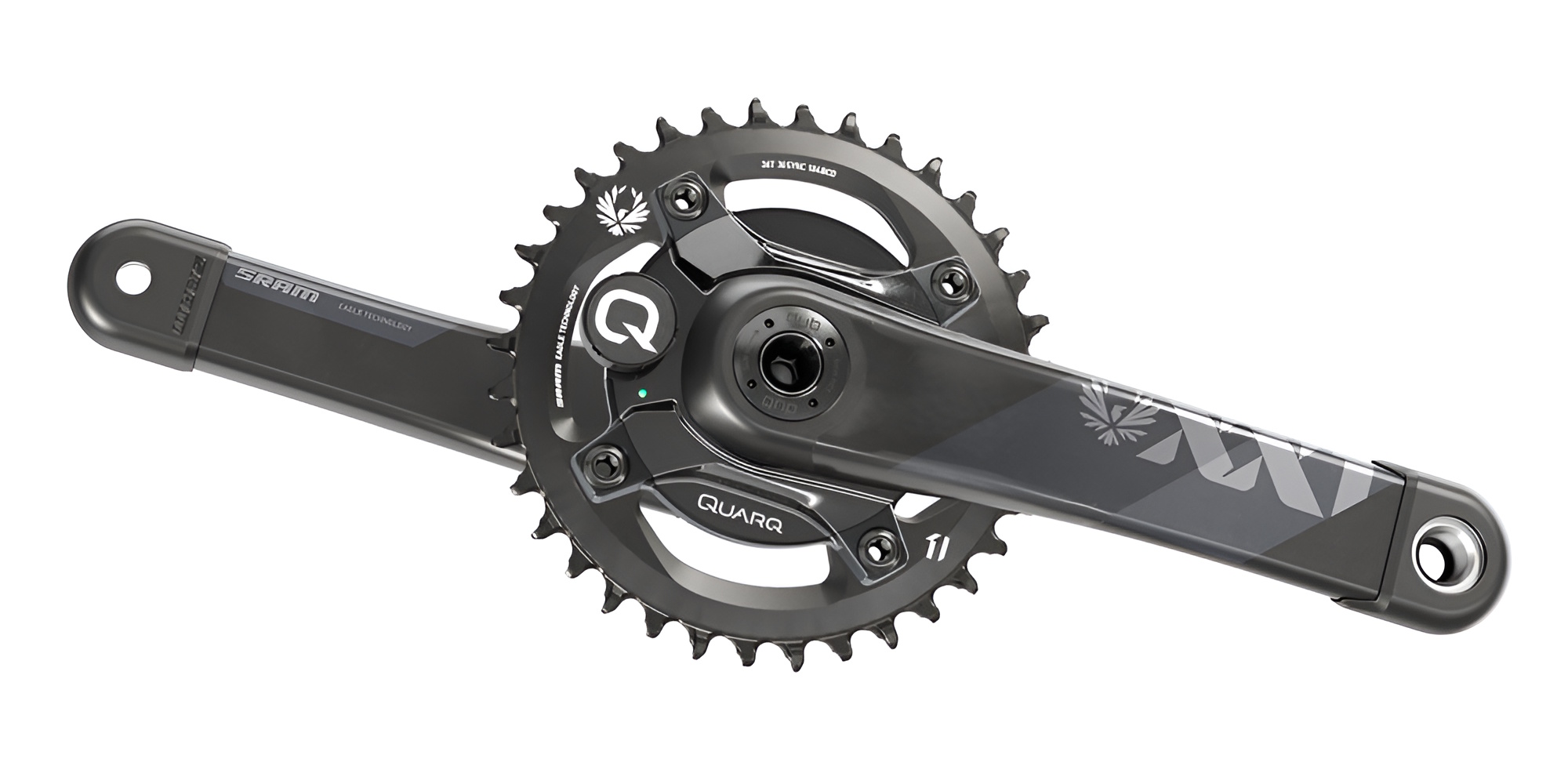 Шатуни Sram XX1 EAGLE QUARQ Power Meter Boost 148 170 мм, 1x12-шв., 32T, з вимірювачем потужності фото 
