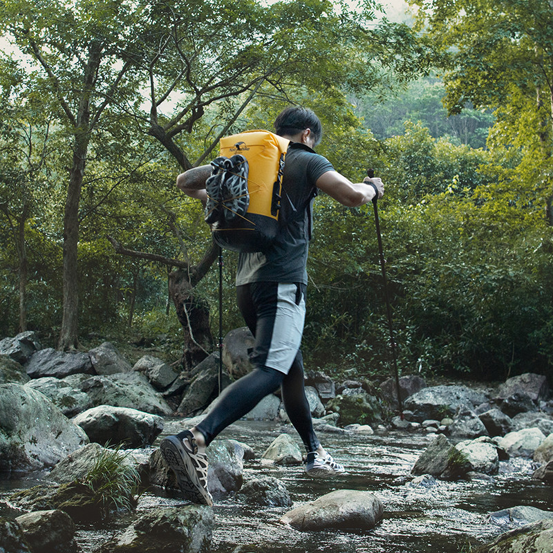 Герморюкзак Naturehike NH21FSB04, 20 л, жовтий фото 3