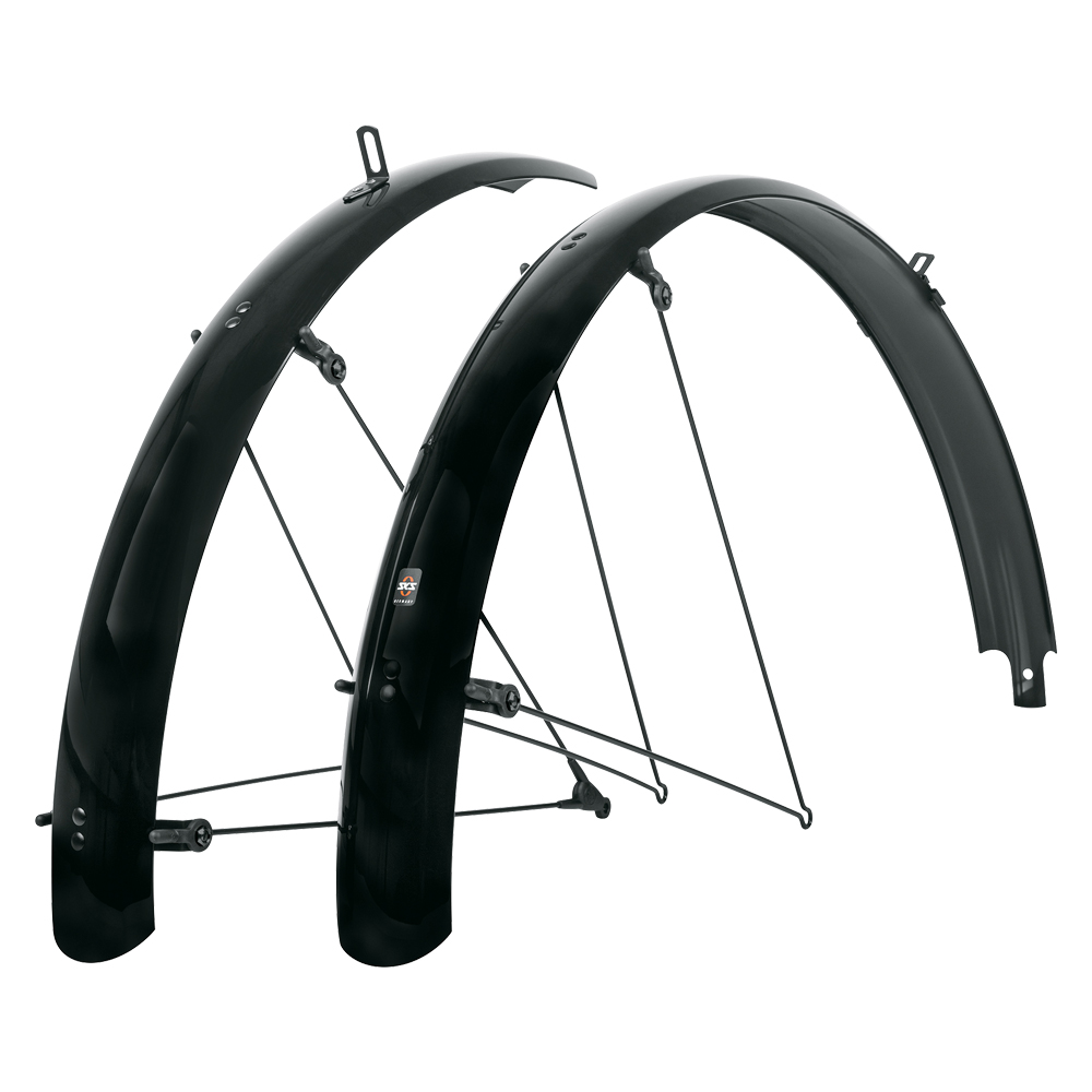 Фотография Комплект крыльев 26" SKS BLUEMELS BASIC, 60 мм , черные 1 Комплект крыльев 26" SKS BLUEMELS BASIC, 60 мм , черные фото 1