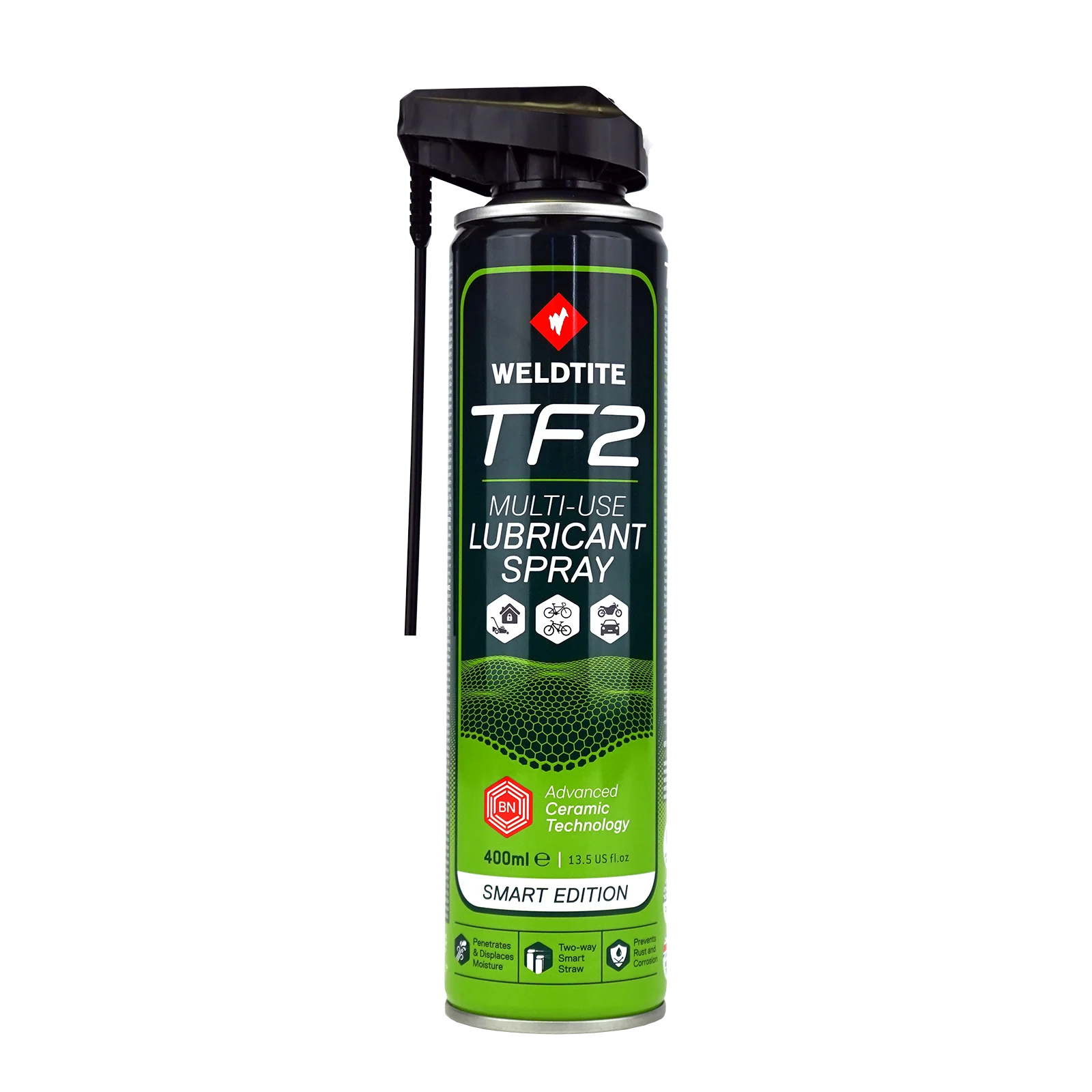 Спрей многоцелевой Weldtite 03015 MULTI-USE LUBRICANT SPRAY SMART Edition с BN-керамикой, 400мл фото 