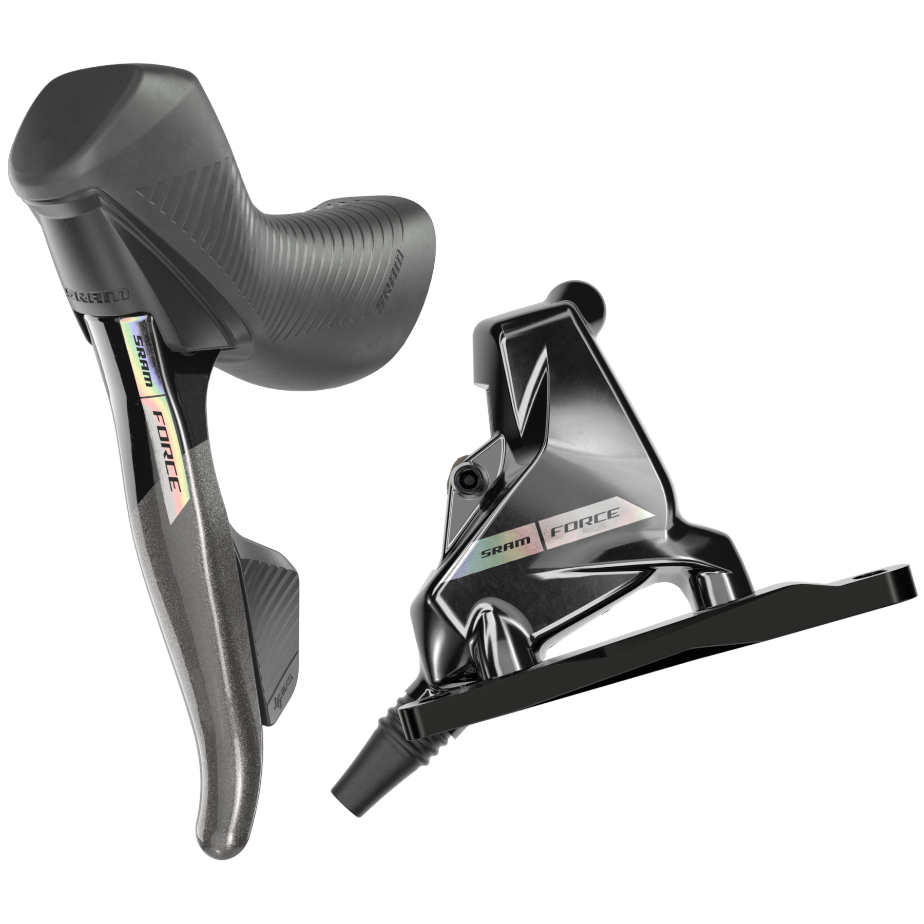 Моноблок лівий Sram FORCE AXS, бездротовий + каліпер гальма, гідролінія 1100мм (ОЕМ, без пакування) фото 