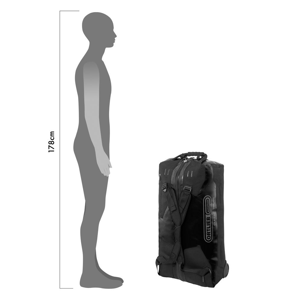 Гермобаул-рюкзак Ortlieb Duffle RS black, 85 л фото 6