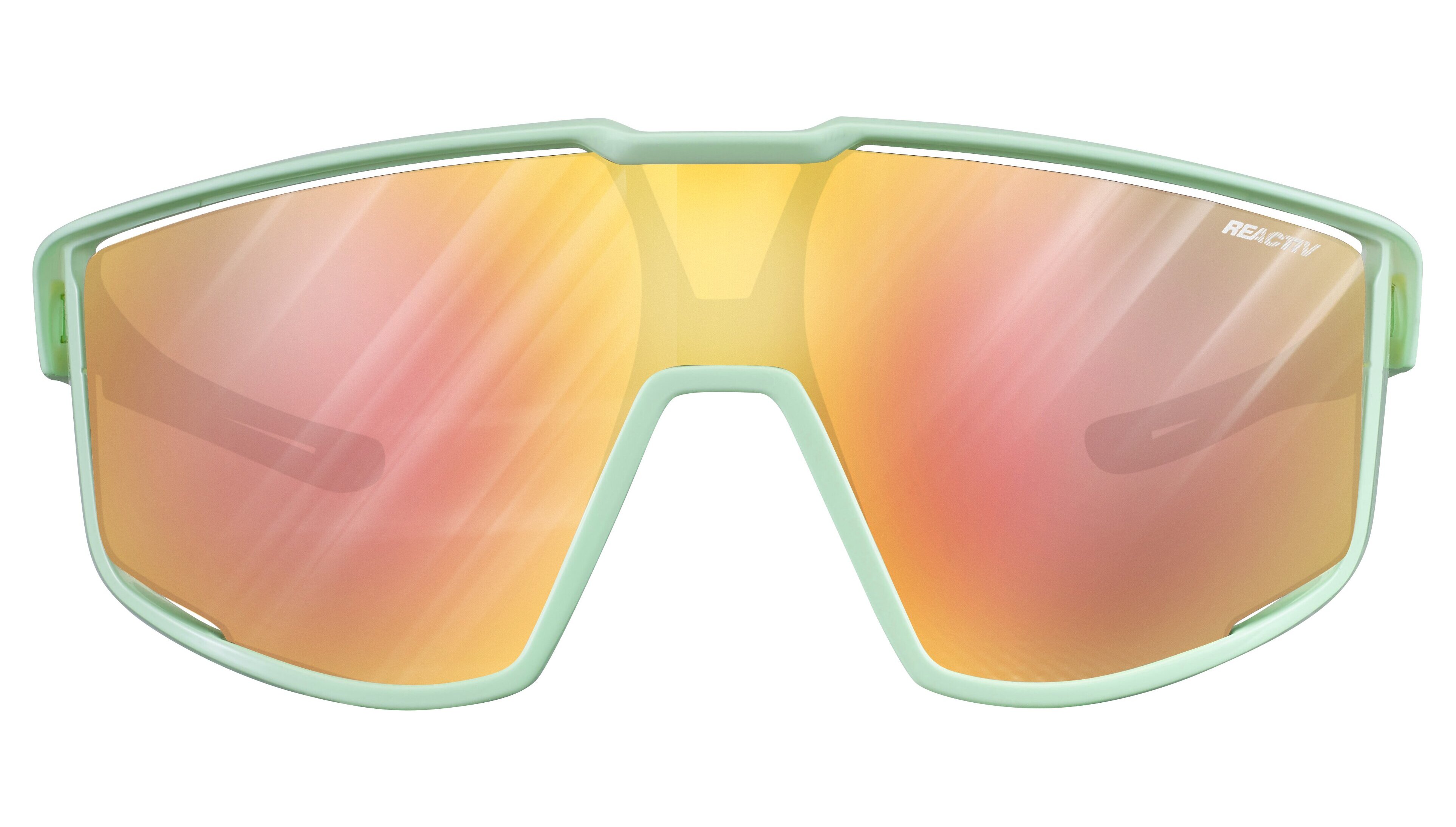 Окуляри Julbo FURY REACTIV PERFOMANCE 1-3 LIGHT AMPLIFIER, зелено-сірі, фотохромна лінза фото 3