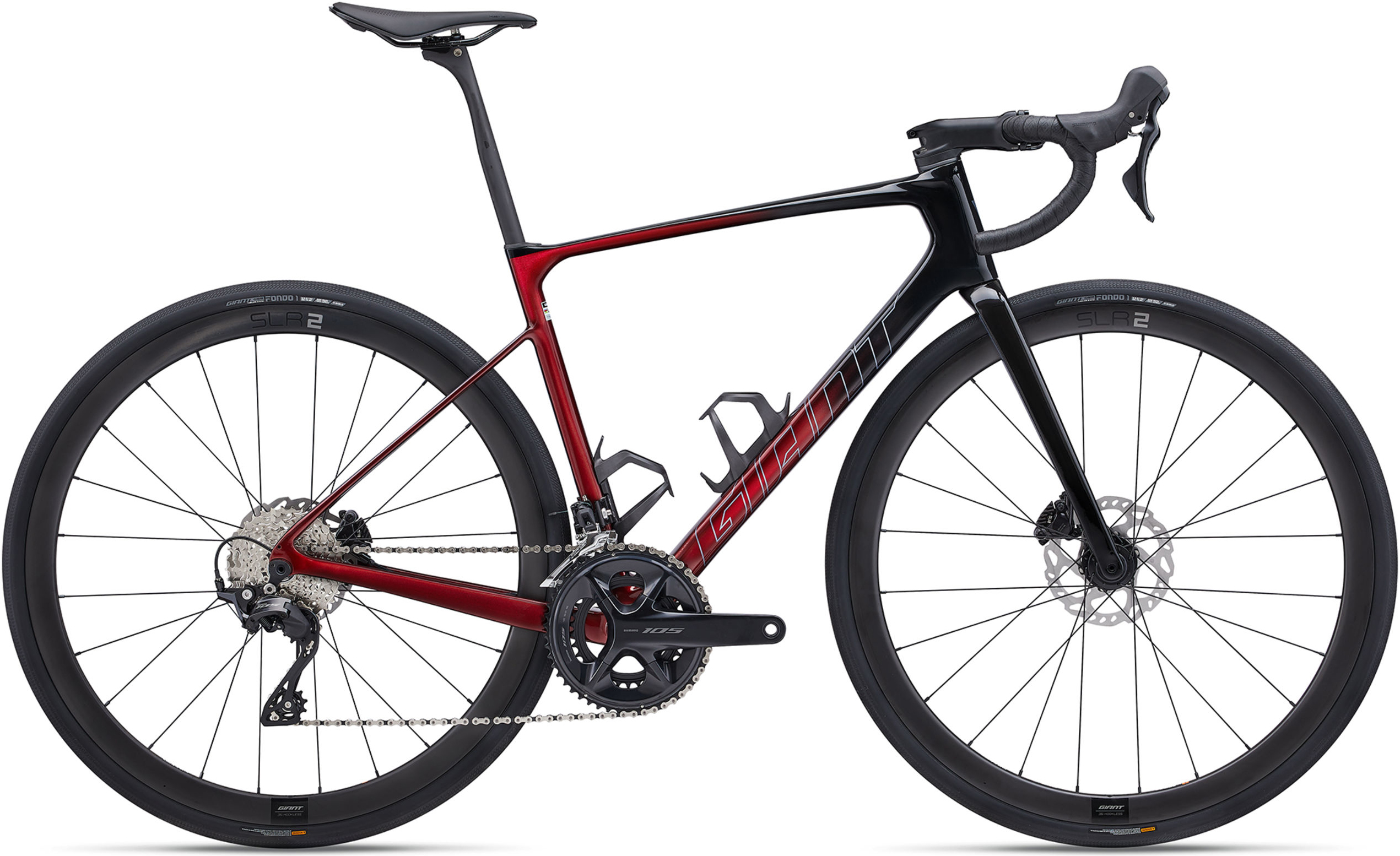 Велосипед 28" Giant DEFY ADVANCED PRO 2 рама - ML 2024 Carbon/Sangria фото 