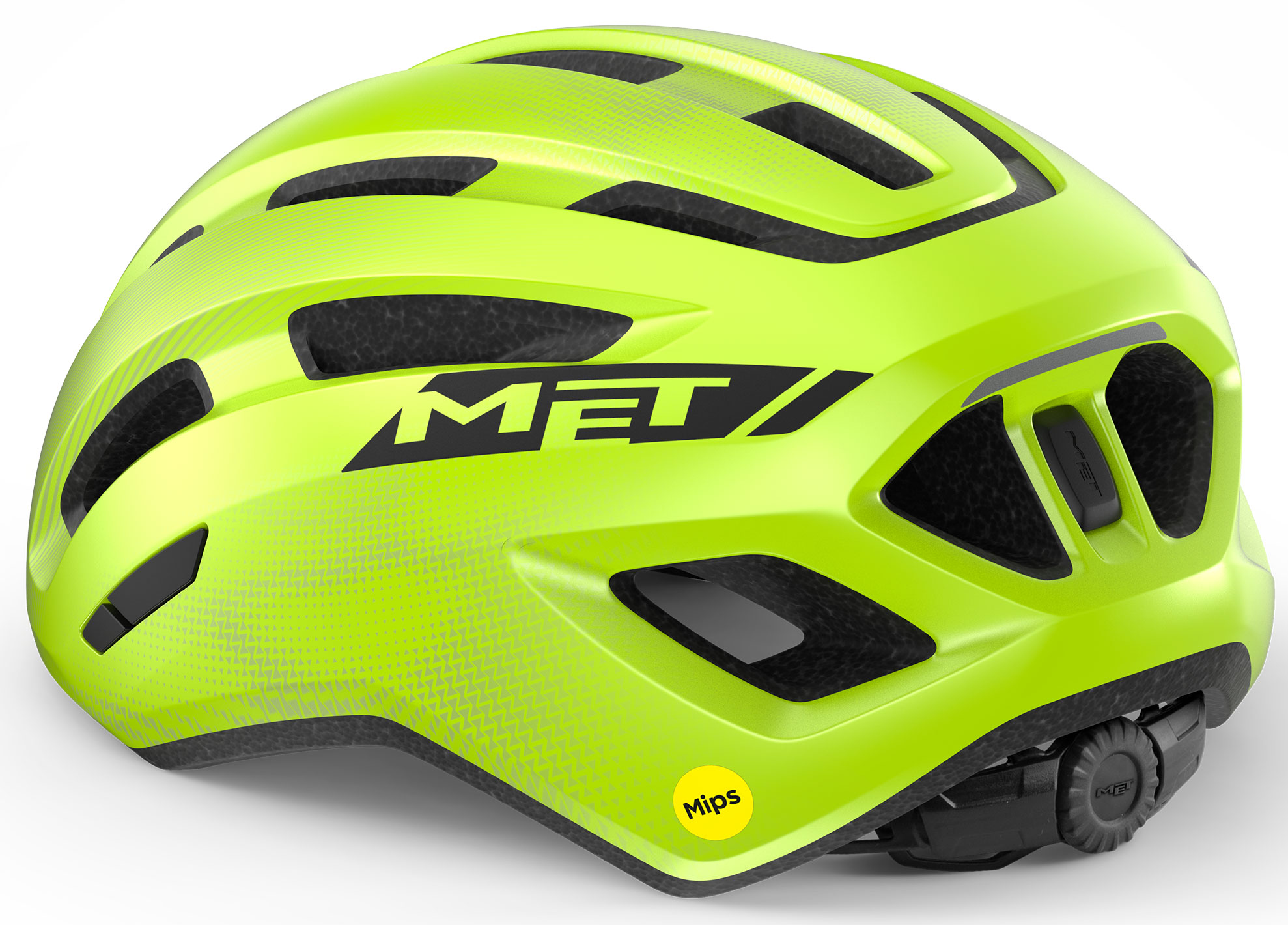 Шолом Met MILES MIPS CE розмір M/L (58-61), Fluo Yellow Glossy фото 2