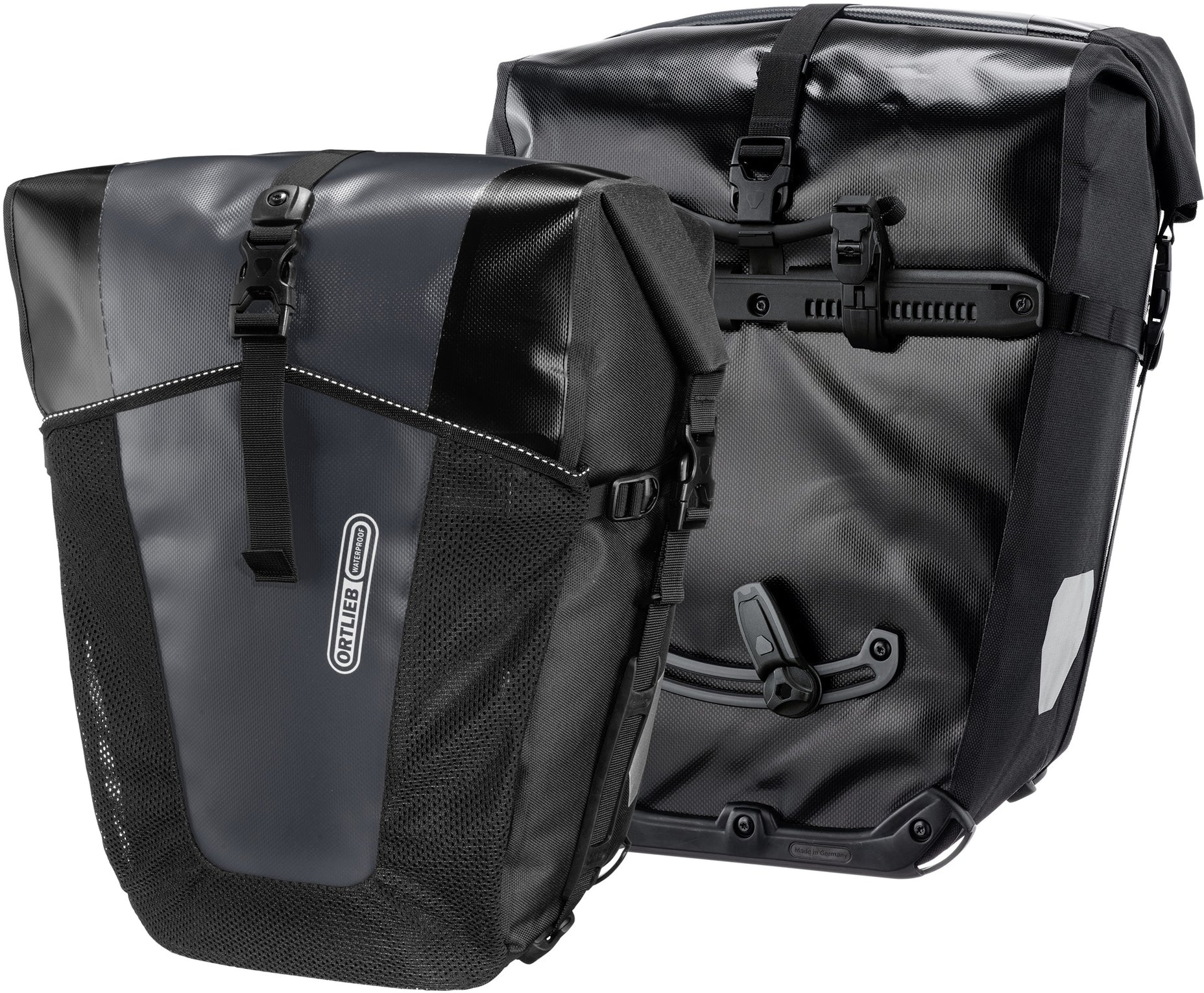 Гермосумка велосипедная Ortlieb Back-Roller XL, QL2.2, Asphalt-Black, 35+4 л фото 2