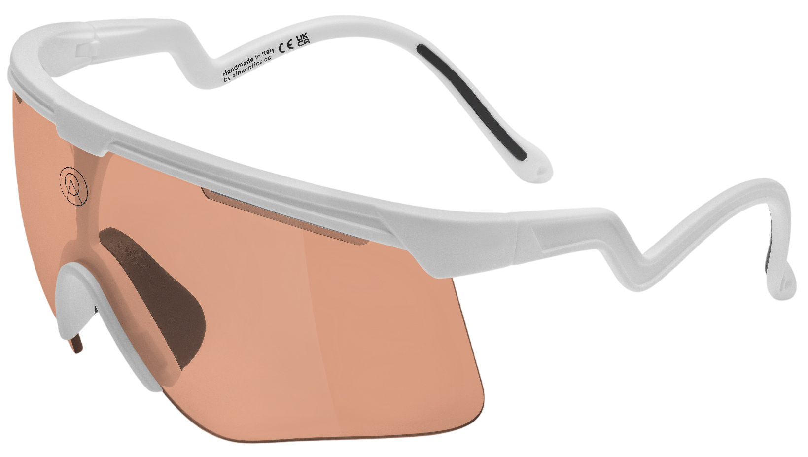 Окуляри Albaoptics DELTA White VZUM Salmon фото 